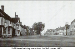 Hall-Street-looking-south-from-the-Bull-corner-1930_s-