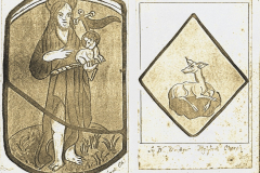 Stained-glass-window-featuring-John-the-Baptist-in-Holy-Trinity-Church-taken-from-a-book-dated-1888-on-the-Church