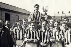 Cup-Winners-1953-54-W-Ranson-H-Ridgen-K-Fayers-S-Price-H-Cranes-A-Grundy-T-McGee-R-Clarke-L-Elms-J-Rayson-A-Derbyshire-