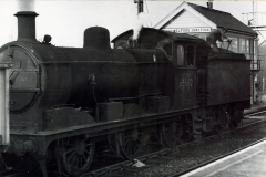 Steam Locomotive 65582 at Long Melford Junction 01/03/1959