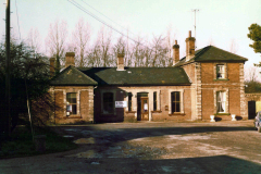 Long Melford Station building 1970