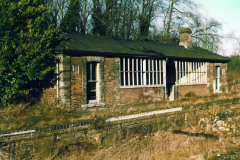 Derelict station building 1970-72