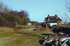 Long Melford station in 1970