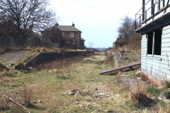 Long Melford station in 1976