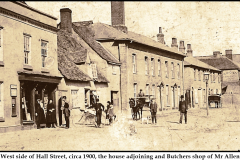 The-Old-Post-Office-on-West-side-of-Hall-Street-circa-1900-the-house-adjoining-and-Butchers-shop-of-Mr-Allen-were-demolished-in-1906..