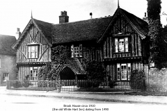 Brook-House-circa-1910-the-old-White-Hart-Inn-dating-from-1490